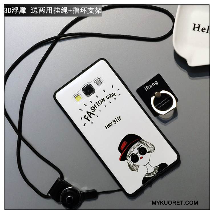 Kuori Samsung Galaxy A7 2015 Laukut Persoonallisuus Puhelimen Kuoret, Kotelo Samsung Galaxy A7 2015 Silikoni Yksinkertainen Murtumaton