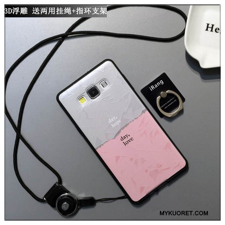 Kuori Samsung Galaxy A7 2015 Laukut Persoonallisuus Puhelimen Kuoret, Kotelo Samsung Galaxy A7 2015 Silikoni Yksinkertainen Murtumaton