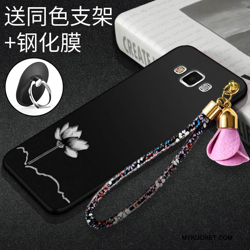 Kuori Samsung Galaxy A7 2015 Laukut Puhelimen Kuoret Punainen, Kotelo Samsung Galaxy A7 2015 Silikoni