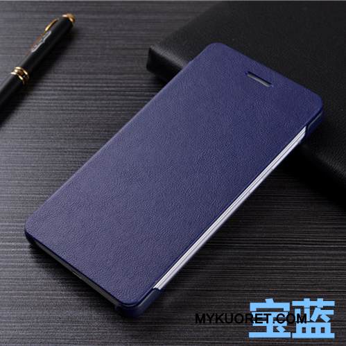 Kuori Samsung Galaxy A7 2015 Nahka Murtumaton Violetti, Kotelo Samsung Galaxy A7 2015 Kuoret