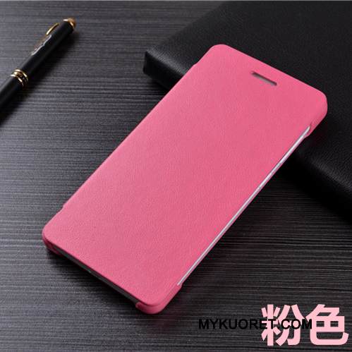 Kuori Samsung Galaxy A7 2015 Nahka Murtumaton Violetti, Kotelo Samsung Galaxy A7 2015 Kuoret