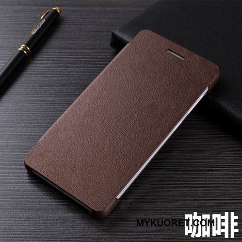 Kuori Samsung Galaxy A7 2015 Nahka Murtumaton Violetti, Kotelo Samsung Galaxy A7 2015 Kuoret