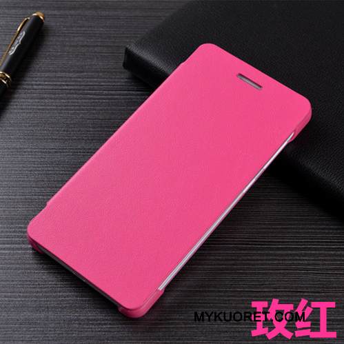 Kuori Samsung Galaxy A7 2015 Nahka Murtumaton Violetti, Kotelo Samsung Galaxy A7 2015 Kuoret