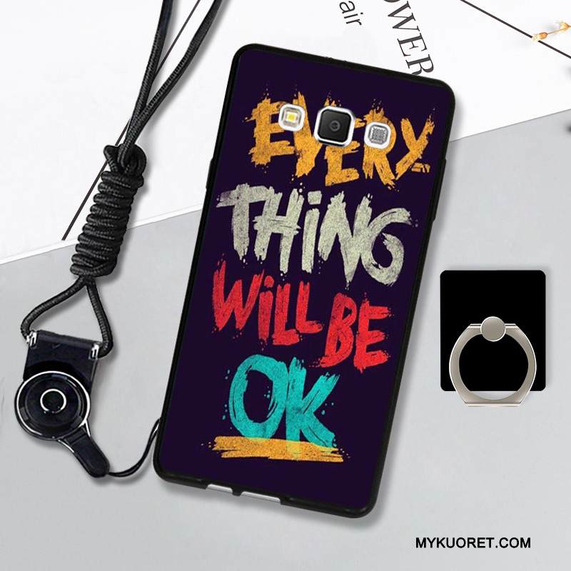 Kuori Samsung Galaxy A7 2015 Pehmeä Neste Ripustettavat Koristeet Puhelimen Kuoret, Kotelo Samsung Galaxy A7 2015 Suojaus