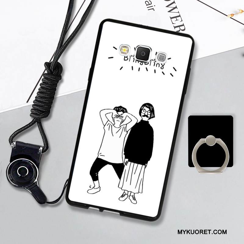 Kuori Samsung Galaxy A7 2015 Pehmeä Neste Ripustettavat Koristeet Puhelimen Kuoret, Kotelo Samsung Galaxy A7 2015 Suojaus