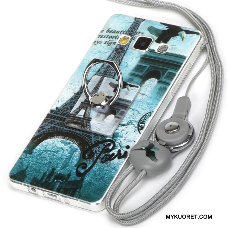 Kuori Samsung Galaxy A7 2015 Silikoni Murtumaton Jauhe, Kotelo Samsung Galaxy A7 2015 Suojaus Puhelimen Kuoret