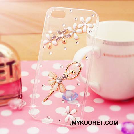 Kuori Samsung Galaxy A7 2015 Silikoni Puhelimen Kuoret Trendi, Kotelo Samsung Galaxy A7 2015 Rhinestone Inlay Jauhe Takakansi