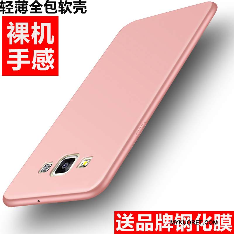 Kuori Samsung Galaxy A7 2015 Silikoni Trendi Uusi, Kotelo Samsung Galaxy A7 2015 Pehmeä Neste Puhelimen Kuoret Pesty Suede