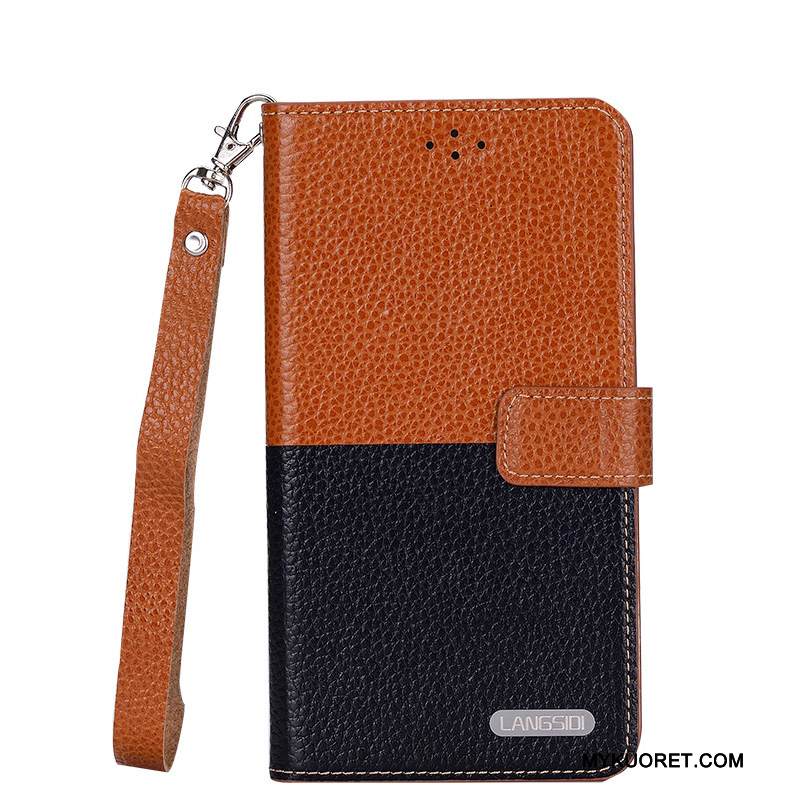 Kuori Samsung Galaxy A7 2015 Silikoni Yksinkertainen Puhelimen Kuoret, Kotelo Samsung Galaxy A7 2015 Nahka Tummansininen