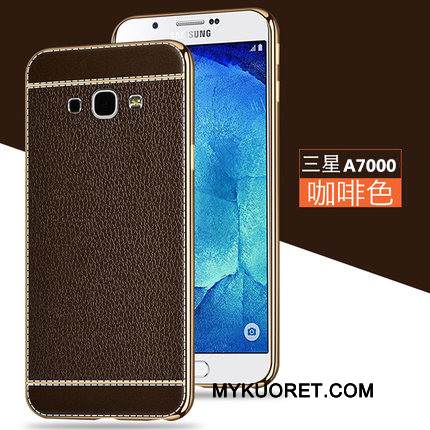 Kuori Samsung Galaxy A7 2015 Suojaus Murtumaton Puhelimen Kuoret, Kotelo Samsung Galaxy A7 2015 Pehmeä Neste