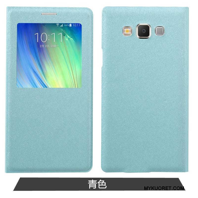 Kuori Samsung Galaxy A7 2015 Suojaus Puhelimen Kuoret Murtumaton, Kotelo Samsung Galaxy A7 2015 Kuoret Kulta