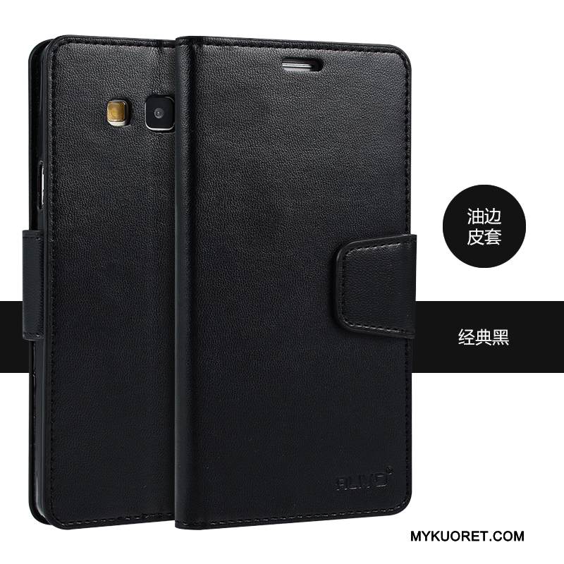 Kuori Samsung Galaxy A7 2015 Suojaus Violetti Puhelimen Kuoret, Kotelo Samsung Galaxy A7 2015 Pehmeä Neste