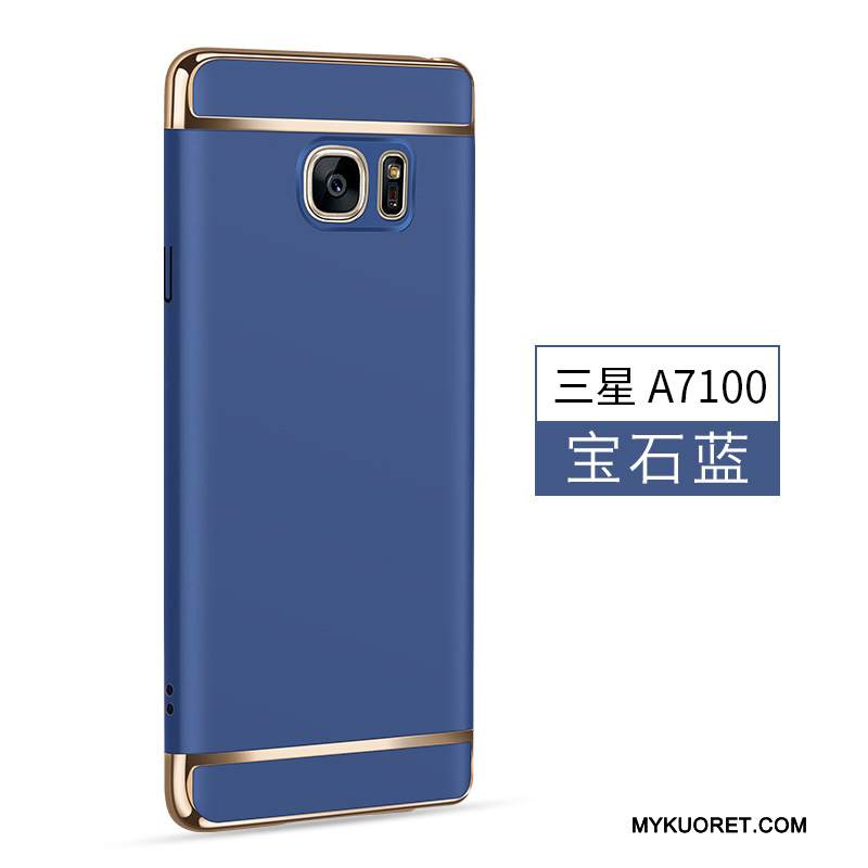 Kuori Samsung Galaxy A7 2016 Laukut Murtumaton Tummansininen, Kotelo Samsung Galaxy A7 2016 Puhelimen Kuoret Kova