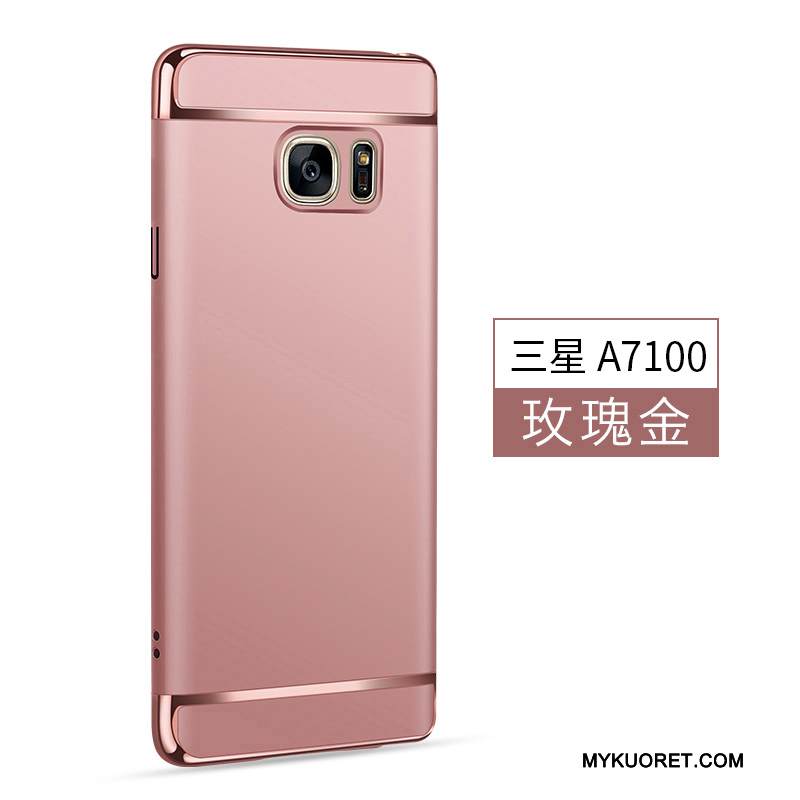 Kuori Samsung Galaxy A7 2016 Laukut Murtumaton Tummansininen, Kotelo Samsung Galaxy A7 2016 Puhelimen Kuoret Kova
