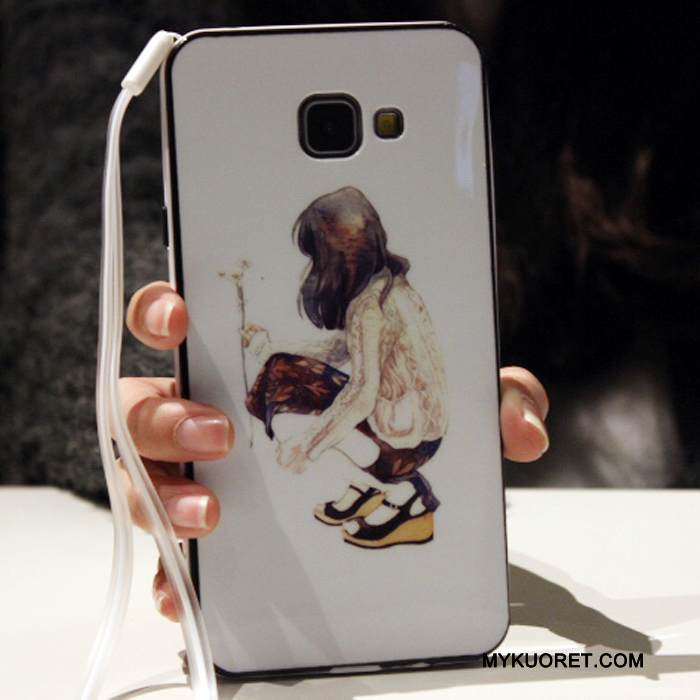 Kuori Samsung Galaxy A7 2016 Laukut Puhelimen Kuoret Persoonallisuus, Kotelo Samsung Galaxy A7 2016 Suojaus Sininen