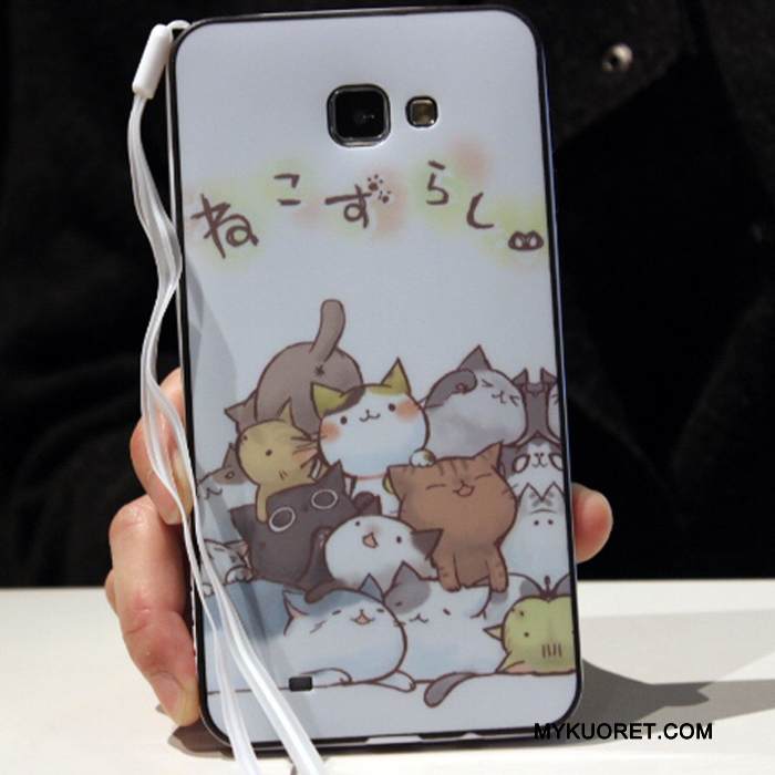 Kuori Samsung Galaxy A7 2016 Laukut Puhelimen Kuoret Persoonallisuus, Kotelo Samsung Galaxy A7 2016 Suojaus Sininen