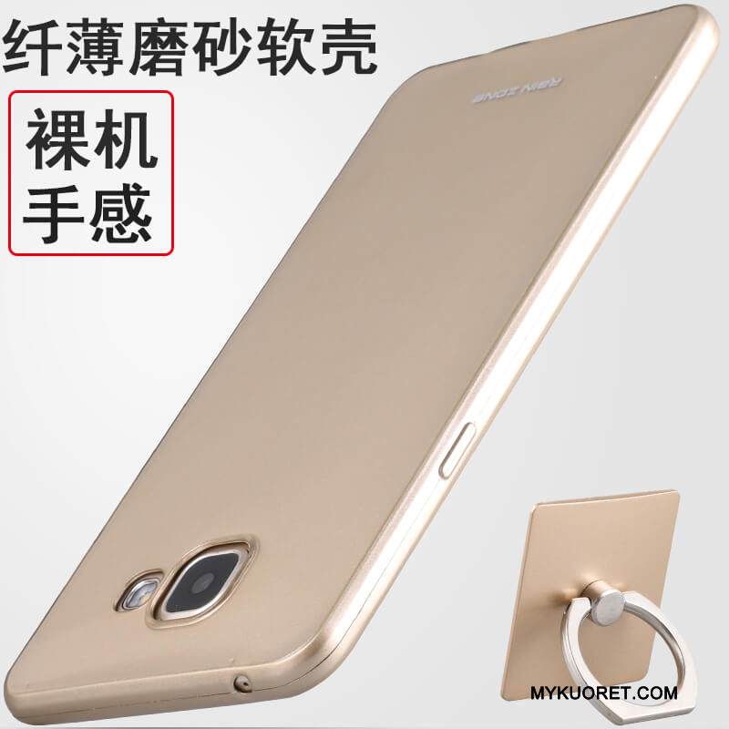 Kuori Samsung Galaxy A7 2016 Laukut Punainen Puhelimen Kuoret, Kotelo Samsung Galaxy A7 2016 Pehmeä Neste