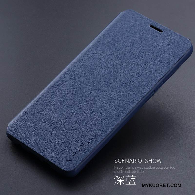 Kuori Samsung Galaxy A7 2016 Laukut Uusi Murtumaton, Kotelo Samsung Galaxy A7 2016 Kuoret Puhelimen Kuoret Tummansininen