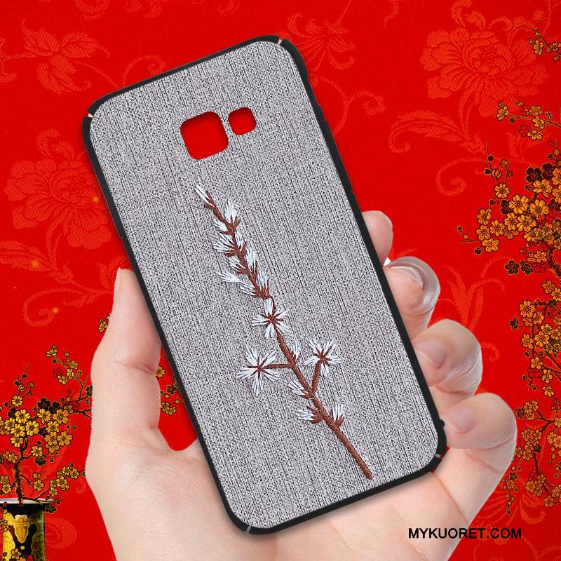 Kuori Samsung Galaxy A7 2016 Luova Harmaa Kova, Kotelo Samsung Galaxy A7 2016 Laukut Persoonallisuus Murtumaton