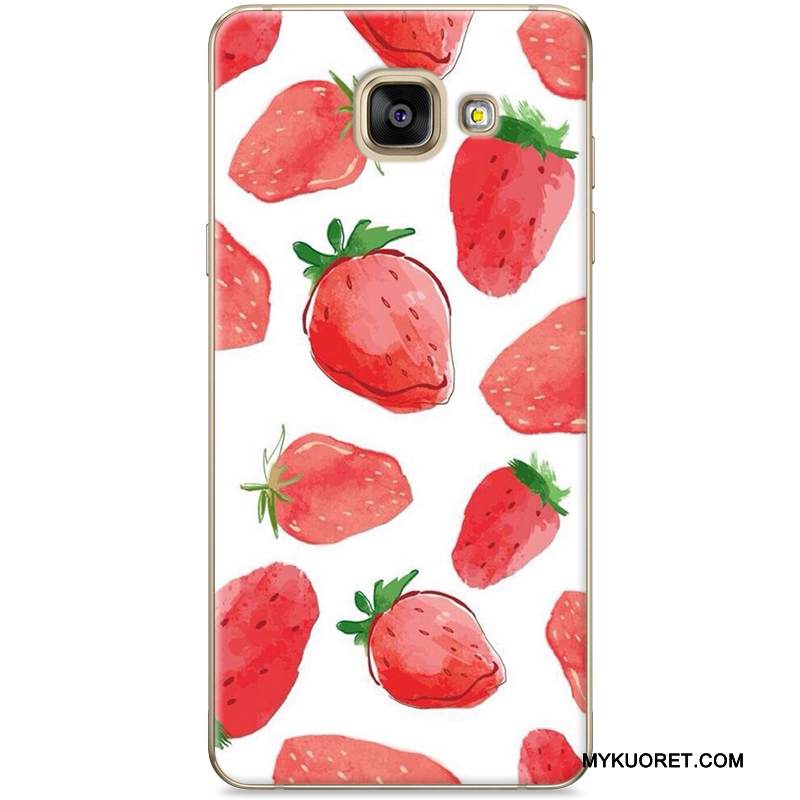 Kuori Samsung Galaxy A7 2016 Maalaus Keltainen Puhelimen Kuoret, Kotelo Samsung Galaxy A7 2016 Suojaus Kova Persoonallisuus