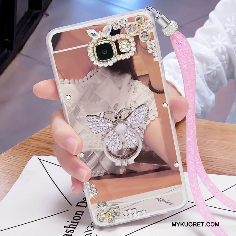 Kuori Samsung Galaxy A7 2016 Pehmeä Neste Kulta Puhelimen Kuoret, Kotelo Samsung Galaxy A7 2016 Silikoni Persoonallisuus