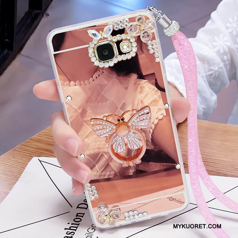 Kuori Samsung Galaxy A7 2016 Pehmeä Neste Kulta Puhelimen Kuoret, Kotelo Samsung Galaxy A7 2016 Silikoni Persoonallisuus