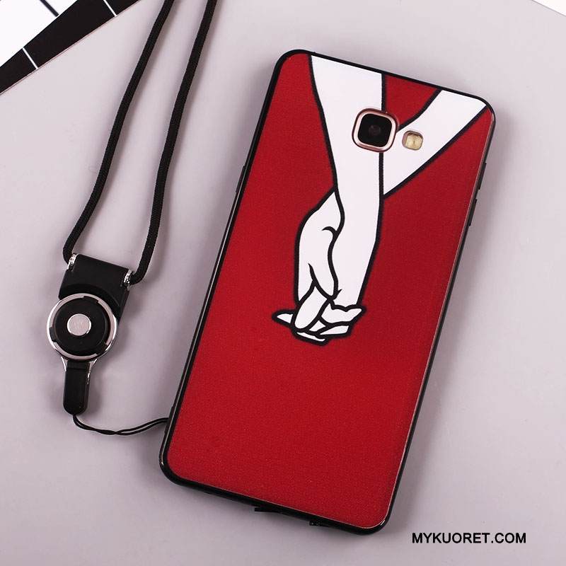 Kuori Samsung Galaxy A7 2016 Pehmeä Neste Murtumaton Puhelimen Kuoret, Kotelo Samsung Galaxy A7 2016 Suojaus Musta