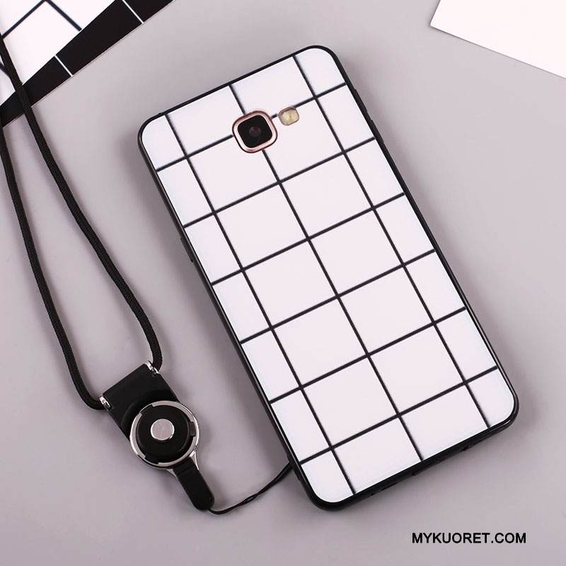 Kuori Samsung Galaxy A7 2016 Pehmeä Neste Murtumaton Puhelimen Kuoret, Kotelo Samsung Galaxy A7 2016 Suojaus Musta