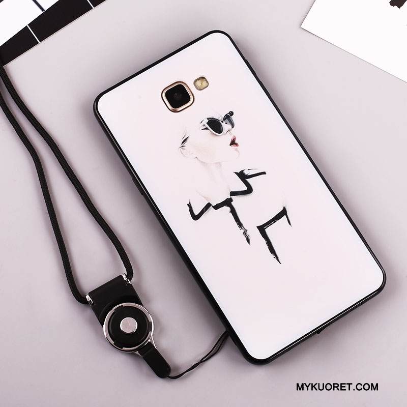 Kuori Samsung Galaxy A7 2016 Pehmeä Neste Murtumaton Puhelimen Kuoret, Kotelo Samsung Galaxy A7 2016 Suojaus Musta