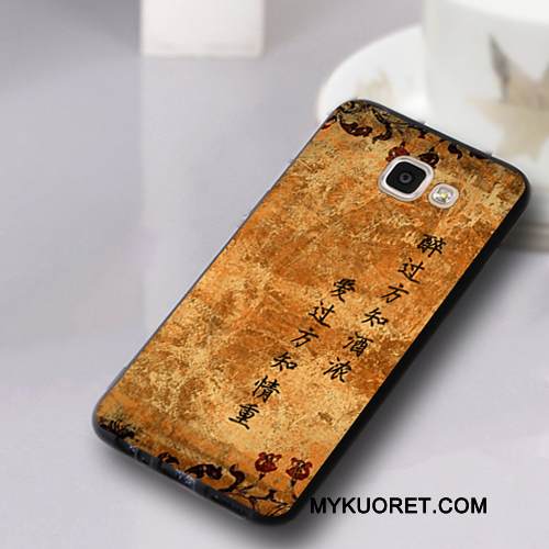 Kuori Samsung Galaxy A7 2016 Pehmeä Neste Murtumaton Puhelimen Kuoret, Kotelo Samsung Galaxy A7 2016 Suojaus Pesty Suede