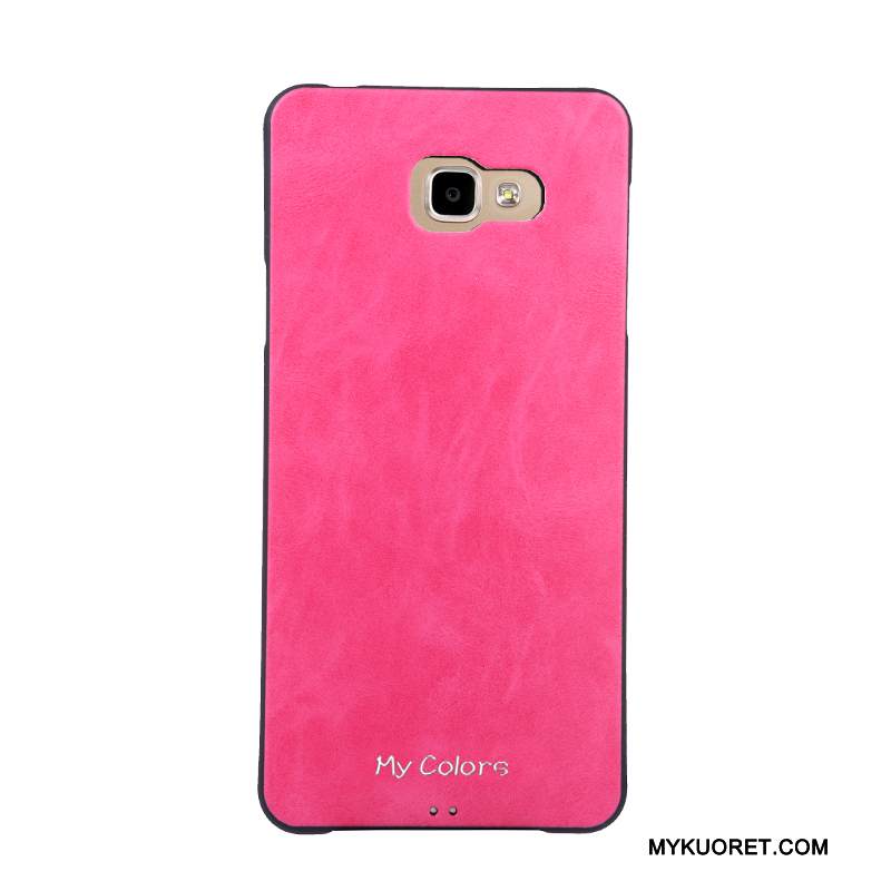 Kuori Samsung Galaxy A7 2016 Pehmeä Neste Sininen Liiketoiminta, Kotelo Samsung Galaxy A7 2016 Nahka Puhelimen Kuoret