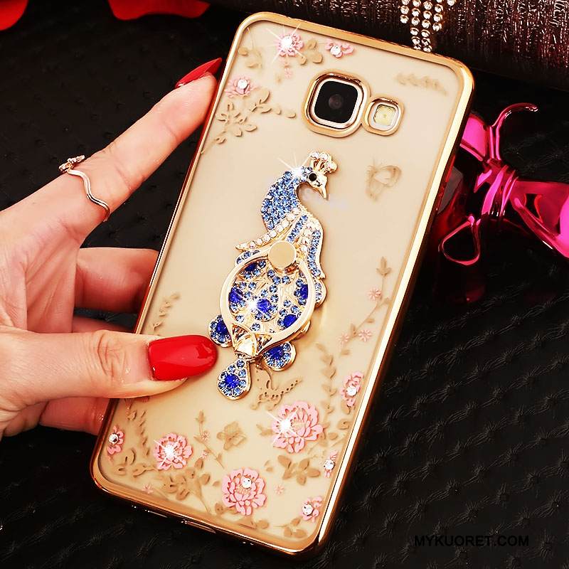 Kuori Samsung Galaxy A7 2016 Silikoni Jauhe Puhelimen Kuoret, Kotelo Samsung Galaxy A7 2016 Suojaus Ripustettavat Koristeet