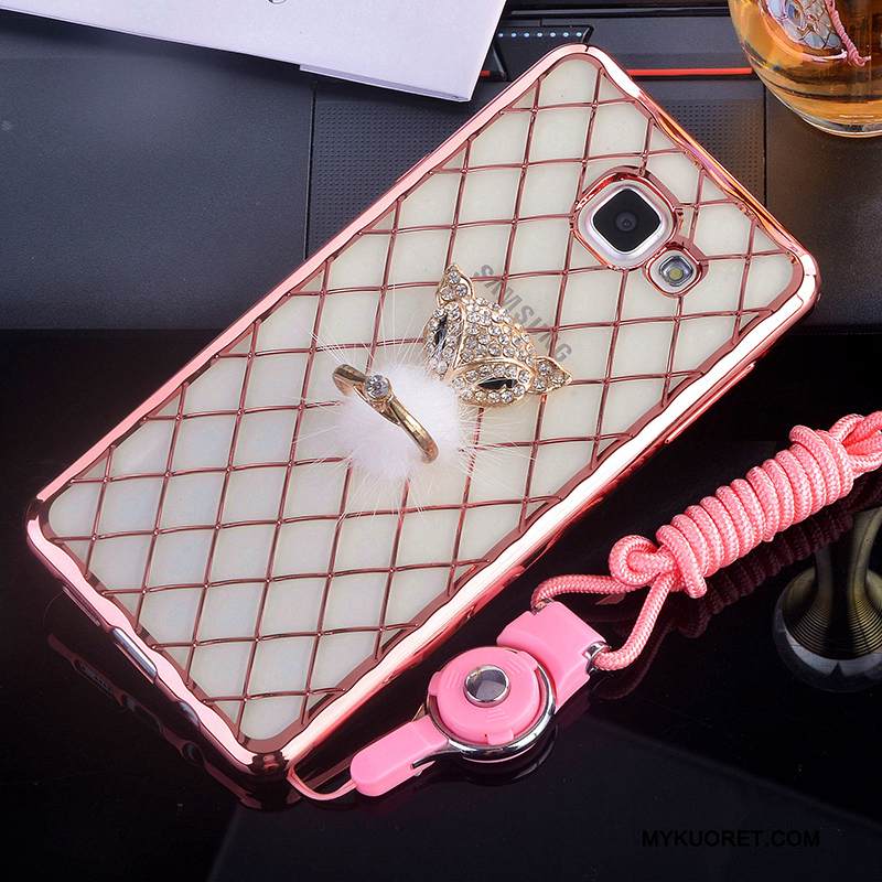 Kuori Samsung Galaxy A7 2016 Strassi Puhelimen Kuoret Kulta, Kotelo Samsung Galaxy A7 2016 Tuki Murtumaton