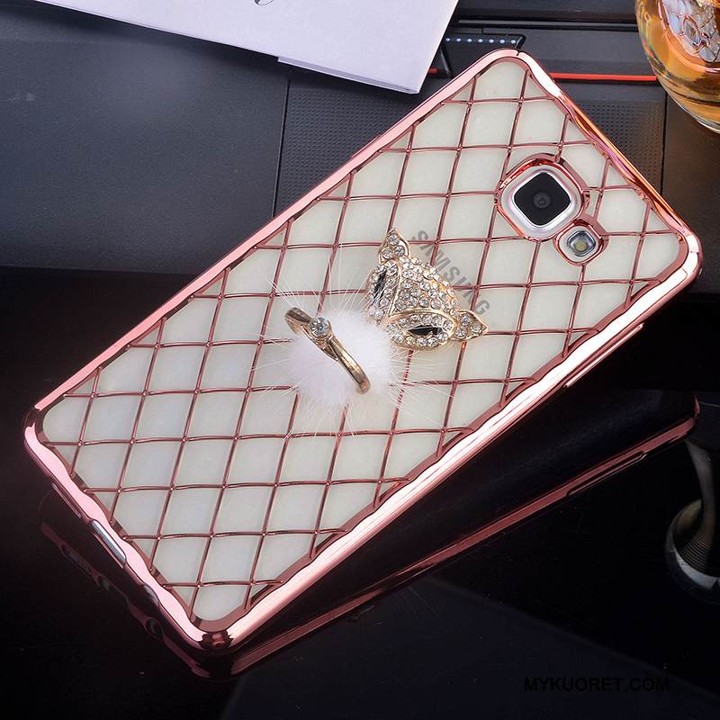Kuori Samsung Galaxy A7 2016 Strassi Puhelimen Kuoret Kulta, Kotelo Samsung Galaxy A7 2016 Tuki Murtumaton
