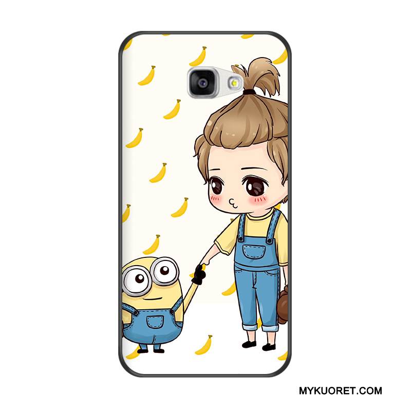 Kuori Samsung Galaxy A7 2016 Suojaus Murtumaton Keltainen, Kotelo Samsung Galaxy A7 2016 Pehmeä Neste Uusi Puhelimen Kuoret