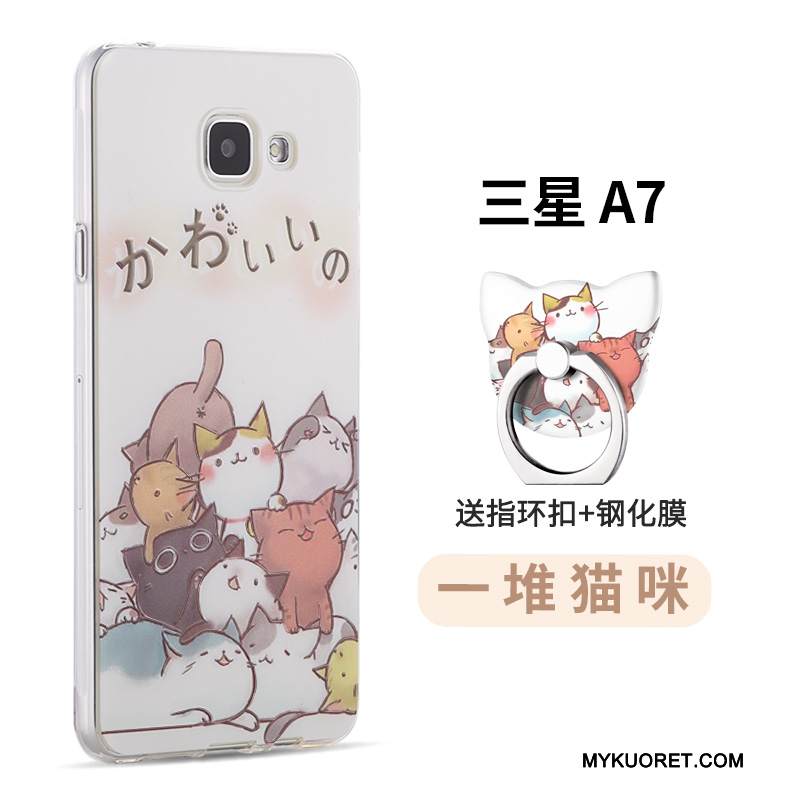 Kuori Samsung Galaxy A7 2016 Suojaus Persoonallisuus Puhelimen Kuoret, Kotelo Samsung Galaxy A7 2016 Luova Murtumaton