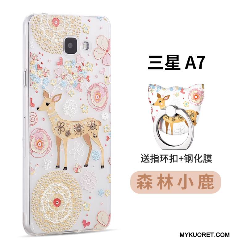 Kuori Samsung Galaxy A7 2016 Suojaus Persoonallisuus Puhelimen Kuoret, Kotelo Samsung Galaxy A7 2016 Luova Murtumaton