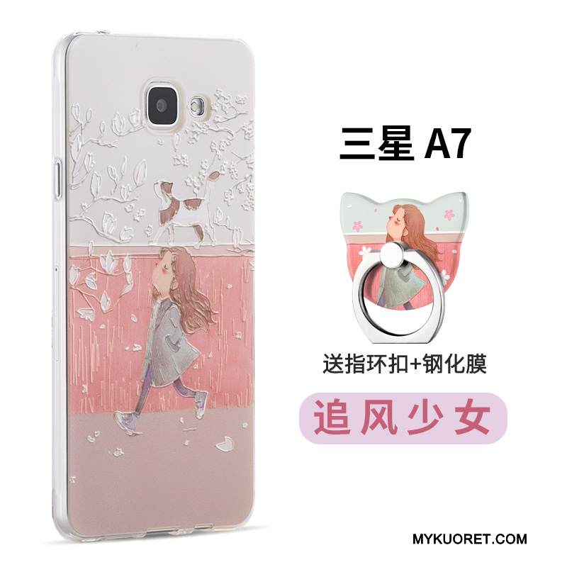 Kuori Samsung Galaxy A7 2016 Suojaus Persoonallisuus Puhelimen Kuoret, Kotelo Samsung Galaxy A7 2016 Luova Murtumaton