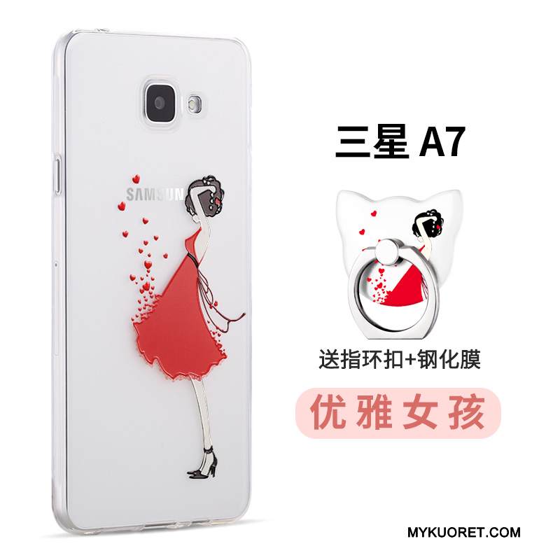 Kuori Samsung Galaxy A7 2016 Suojaus Persoonallisuus Puhelimen Kuoret, Kotelo Samsung Galaxy A7 2016 Luova Murtumaton