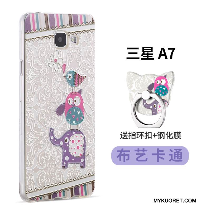 Kuori Samsung Galaxy A7 2016 Suojaus Persoonallisuus Puhelimen Kuoret, Kotelo Samsung Galaxy A7 2016 Luova Murtumaton