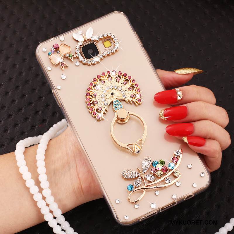 Kuori Samsung Galaxy A7 2016 Suojaus Puhelimen Kuoret Jauhe, Kotelo Samsung Galaxy A7 2016 Pehmeä Neste