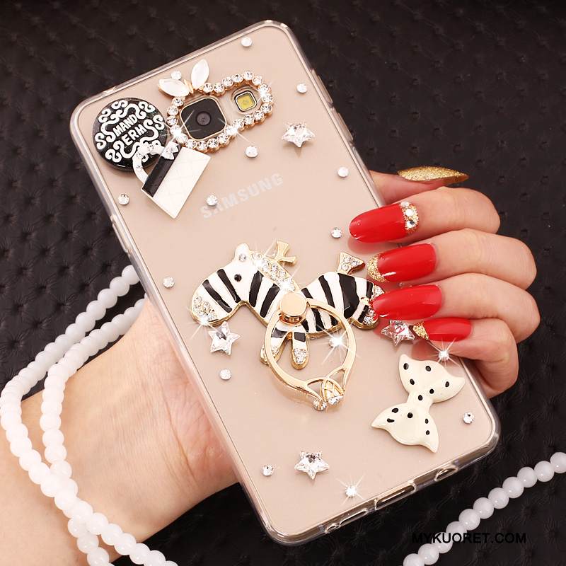 Kuori Samsung Galaxy A7 2016 Suojaus Puhelimen Kuoret Jauhe, Kotelo Samsung Galaxy A7 2016 Pehmeä Neste