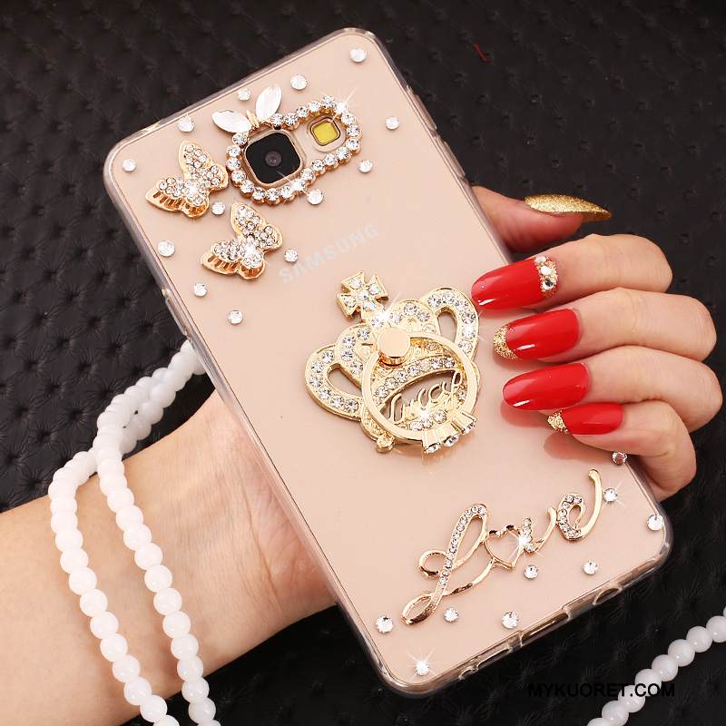 Kuori Samsung Galaxy A7 2016 Suojaus Puhelimen Kuoret Jauhe, Kotelo Samsung Galaxy A7 2016 Pehmeä Neste