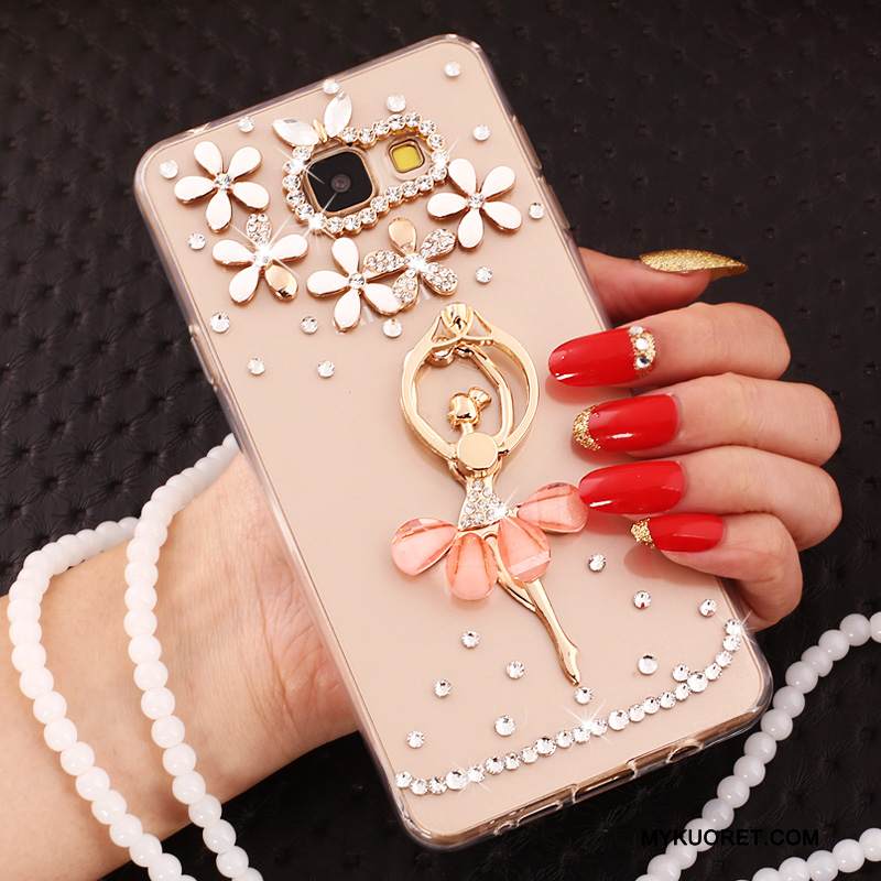 Kuori Samsung Galaxy A7 2016 Suojaus Puhelimen Kuoret Jauhe, Kotelo Samsung Galaxy A7 2016 Pehmeä Neste