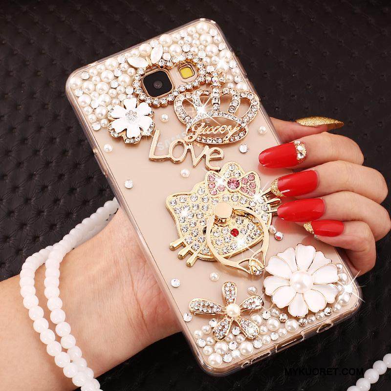 Kuori Samsung Galaxy A7 2016 Suojaus Puhelimen Kuoret Jauhe, Kotelo Samsung Galaxy A7 2016 Pehmeä Neste