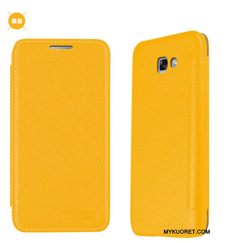 Kuori Samsung Galaxy A7 2016 Suojaus Puhelimen Kuoret Oranssi, Kotelo Samsung Galaxy A7 2016 Kuoret