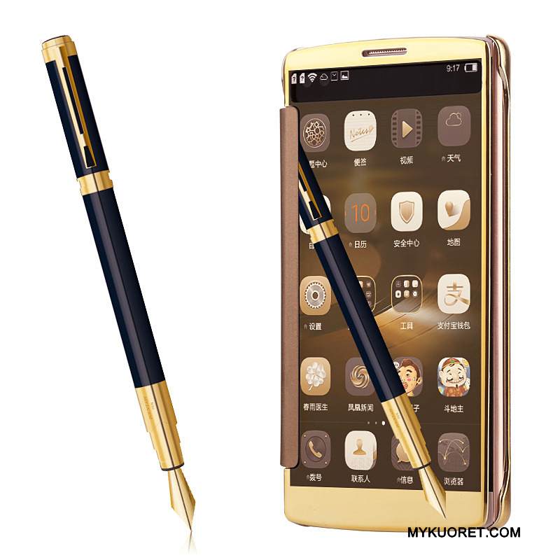 Kuori Samsung Galaxy A7 2016 Suojaus Violetti Peili, Kotelo Samsung Galaxy A7 2016 Kuoret Puhelimen Kuoret