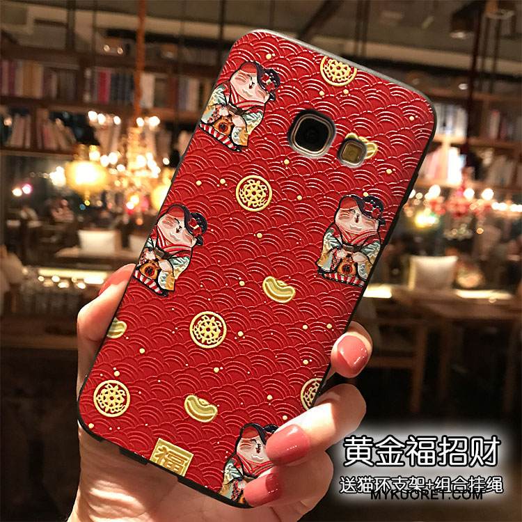 Kuori Samsung Galaxy A7 2017 Laukut Jauhe Ripustettavat Koristeet, Kotelo Samsung Galaxy A7 2017 Silikoni Rikkaus Puhelimen Kuoret