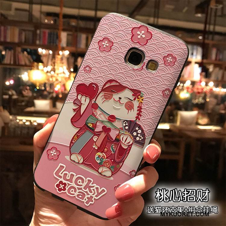 Kuori Samsung Galaxy A7 2017 Laukut Jauhe Ripustettavat Koristeet, Kotelo Samsung Galaxy A7 2017 Silikoni Rikkaus Puhelimen Kuoret