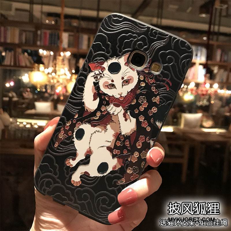 Kuori Samsung Galaxy A7 2017 Laukut Ripustettavat Koristeet Trendi, Kotelo Samsung Galaxy A7 2017 Monivärinen Tuuli Persoonallisuus